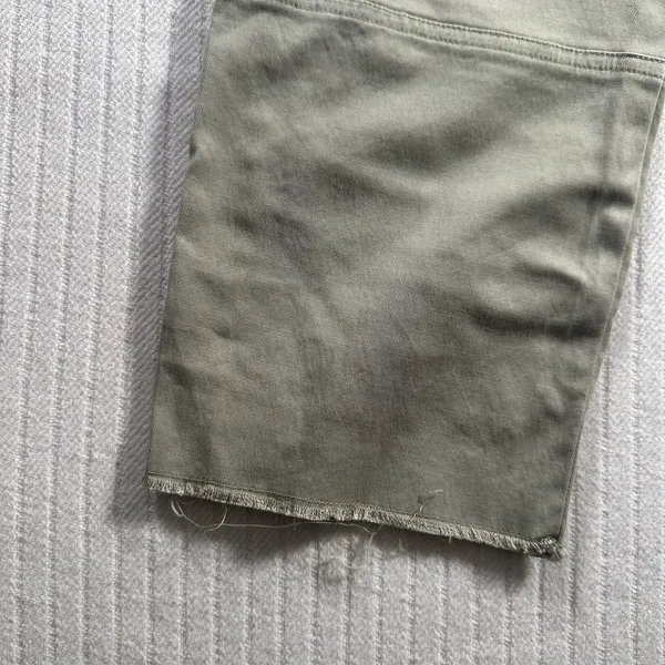 Crosby Womens Size 2 Cargo Pants Khaki Utility Straight Leg Raw Hem NWt - Image 8