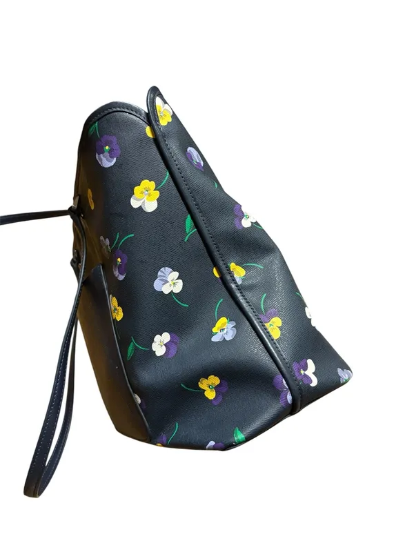 Kate Spade Blue & Yellow Floral Tote - Image 11