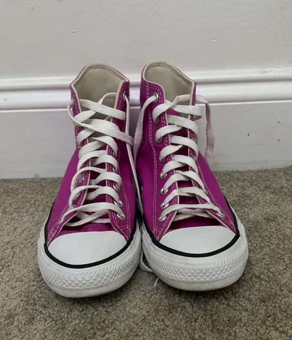 Converse Chuck Taylor All Star Canvas Pink Sneakers - Image 3