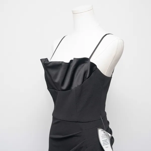 XSCAPE ‎ - “Shay” Pleated Satin Neckline Gown - Image 7