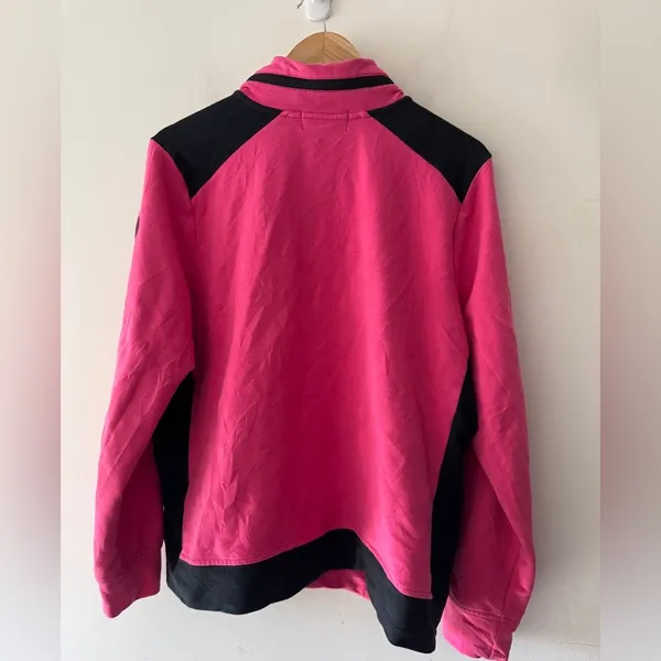 Lauren Ralph Lauren Pink and Black Active Full‎ Zip Packable Hood Jacket - Image 4
