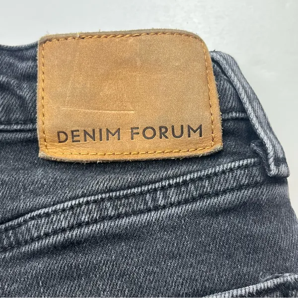 Aritzia Denim Forum Arlo High Rise Straight 28L Womens‎ 26 Waist Faded Black Denim Jean - Image 12