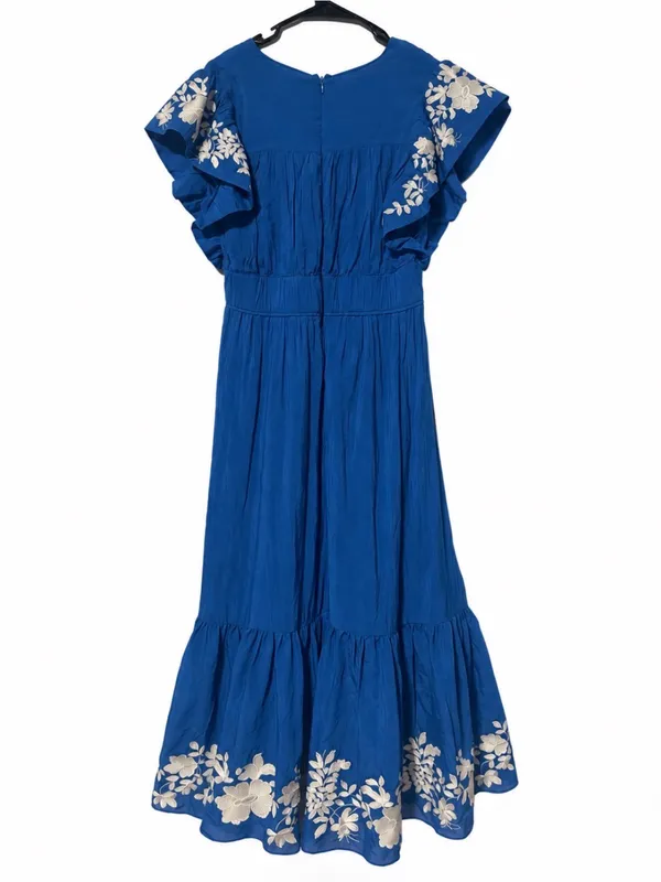 TUCKERNUCK Cerulean
Sutton Flutter Sleeve Dress size small - Image 3