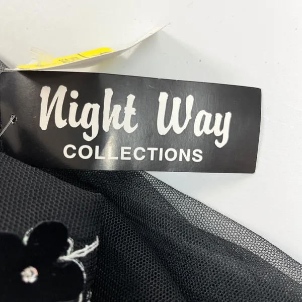 Night Way Collections Gown Dress Womens 6 Whimsigoth‎ Fairy Grunge Coquette Gala - Image 10