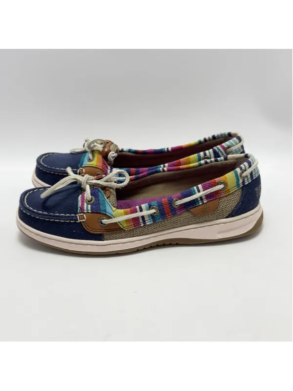 Sperry Top-Sider Women's Angelfish Navy/Serape Boat Shoes Size 8M - Image 2
