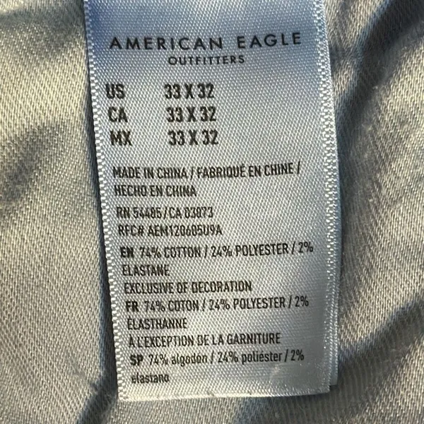 American Eagle Jeans Size 32, Inseam 30 inches - Image 7