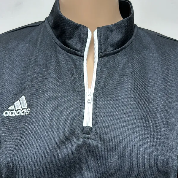 NWT Adidas Aeroready Black 1/4 Zip Long Sleeve Pullover Shirt size XL - Image 4