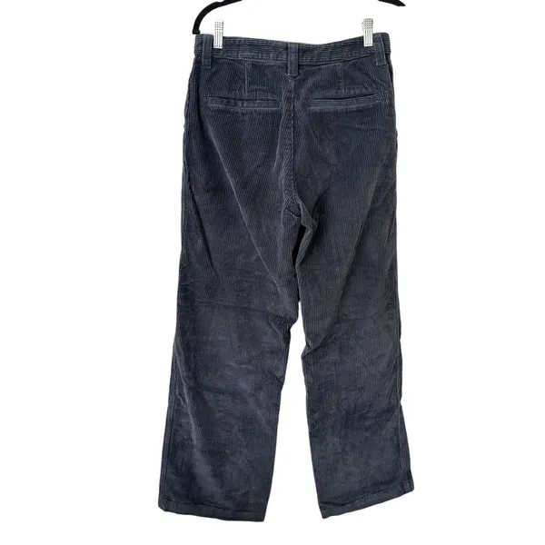 ARITZIA TNA Ripcord Mid-Rise‎ Corduroy Pant Blue/Gray Sz 6 - Image 3