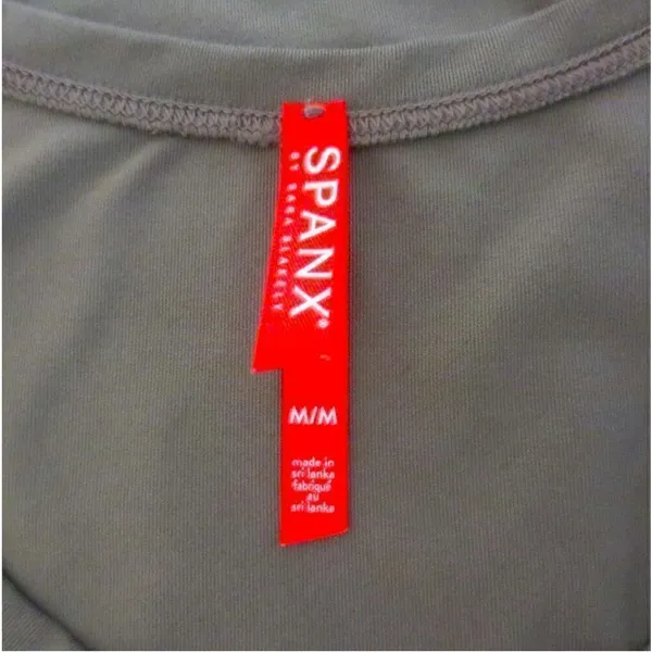 Spanx Pebble Grey Suit Yourself Scoop Neck Tank Bodysuit - Image 9