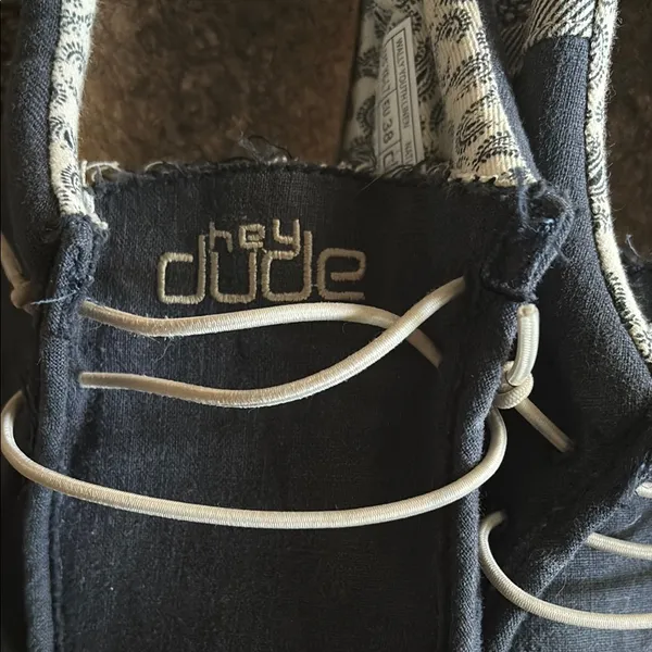 Hey dude Navy and Cream‎ shoes - Image 4