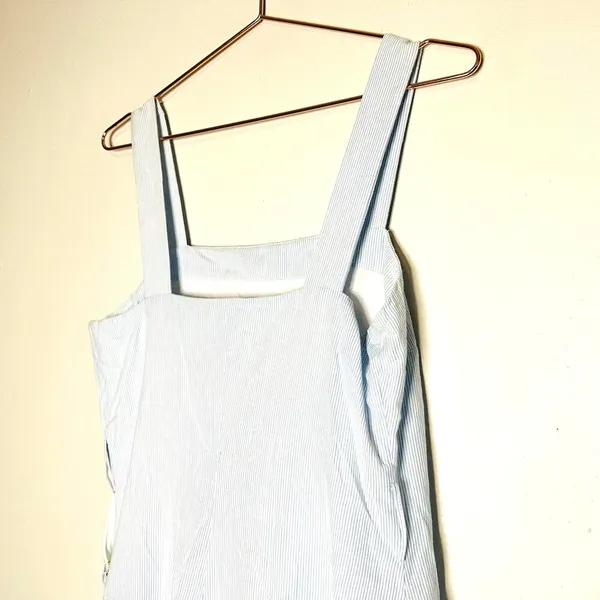 Draper James Women’s Blue White 100% Cotton Eyelet Embroidered Dress Size 6 - Image 8