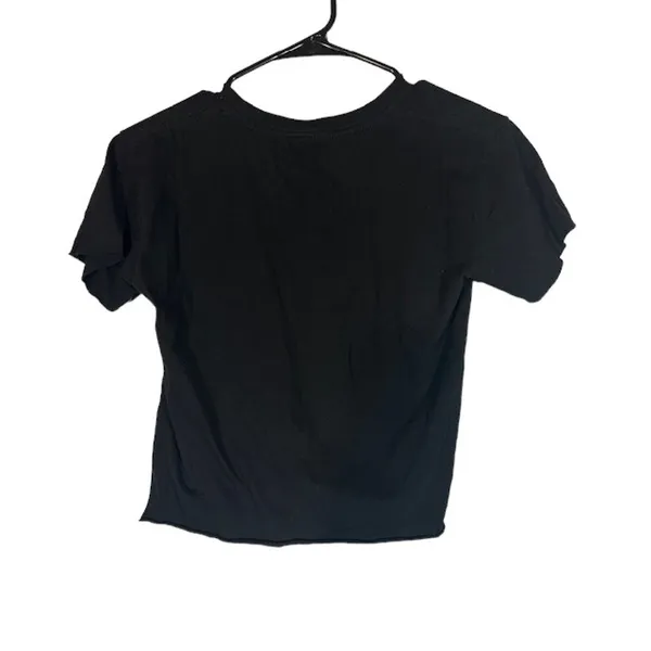 I Love New York Black Graphic Short Sleeve Lightweight T-Shirt Women Sz M - Image 2