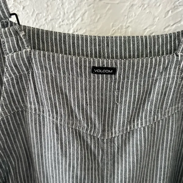 Volcom Black and White Striped Dress - Image 4
