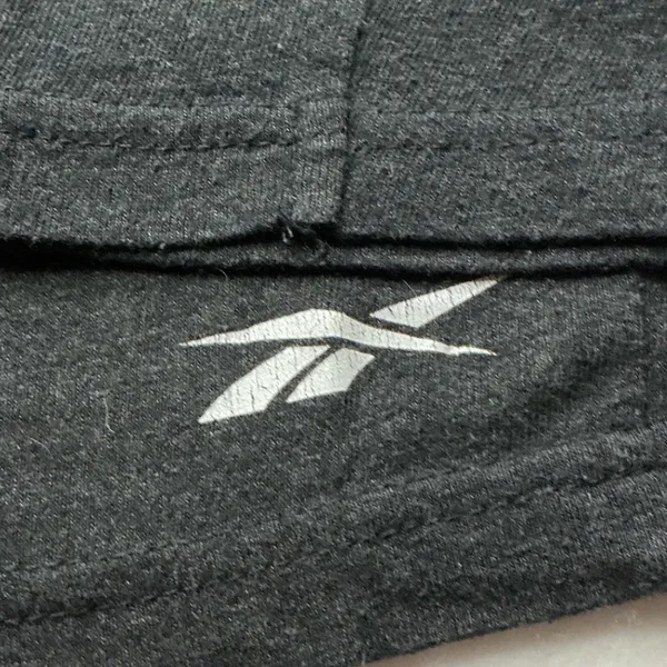 Reebok Womens Sleepwear Long Sleeve Graphic T-Shirt Dark Gray Heather Size S - Image 5