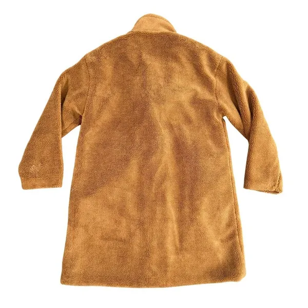 Women's Teddy Mid Length Coat in Brown, Size XL​​ - Image 4