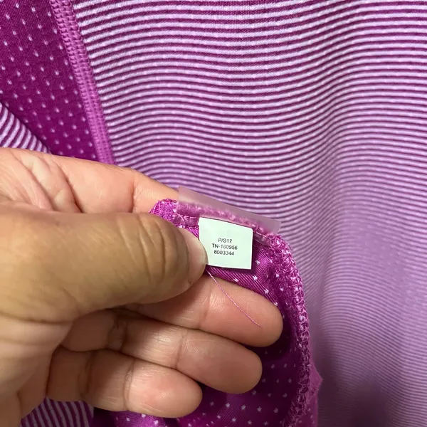 Title‎ Nine Layli Cowl Neck Tunic Dress Size Large Purple Polka Dot - Image 7
