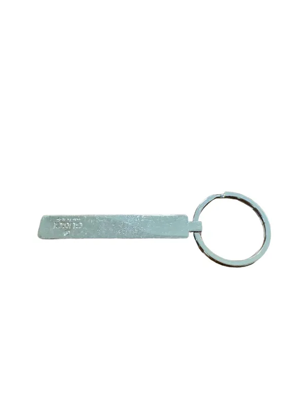 Gucci Handbag Charm Keyring Enameled Blue Sterling Silver Designer - Image 4