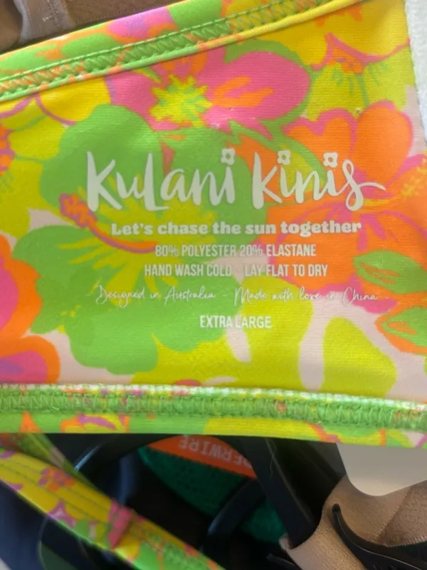 NWT Kulani Kinis Wildest Dreams Underwire Bikini Top sz XL - Image 3