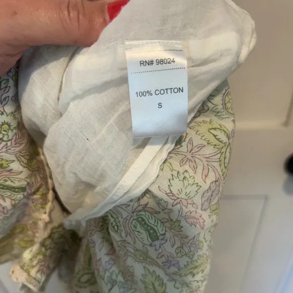 Love the Label Anthropologie floral mini dress size small - Image 6