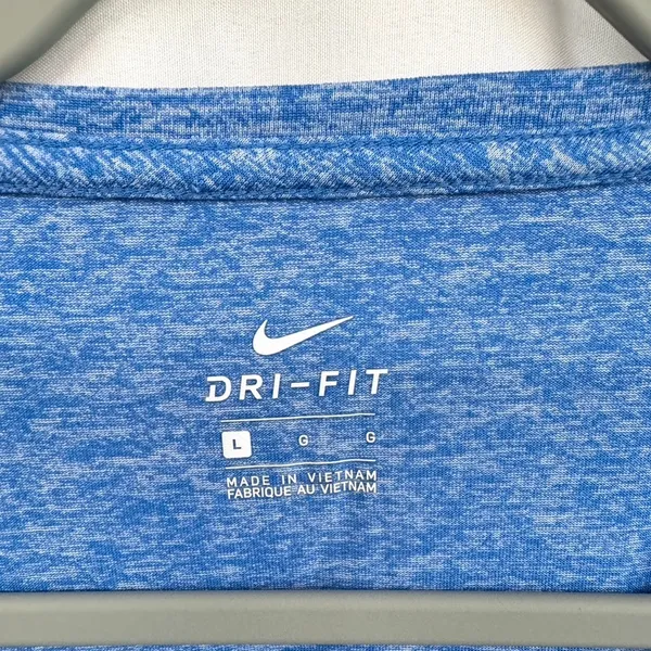 Nike | Dri-Fit Shirt | Blue | Size L - Image 4