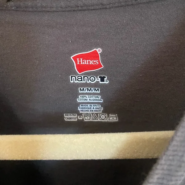 Hanes Anheuser Busch Unisex Short Sleeve Tee Shirt in Grey - Image 3