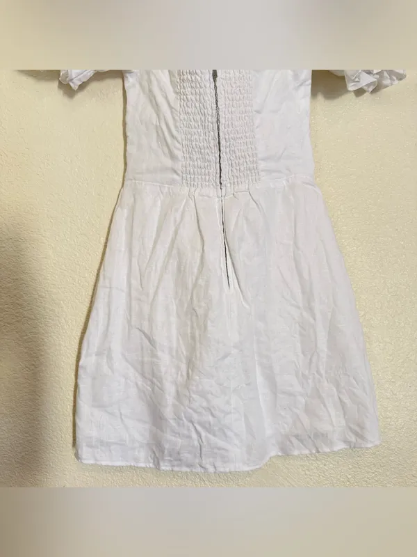 NWOT reformation Easton puff-sleeves mini dress - Image 16