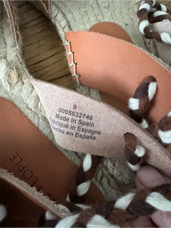 NEW Free People Wander Wrap Espadrilles ~ SOLD OUT! ~ Size 9 - Image 6