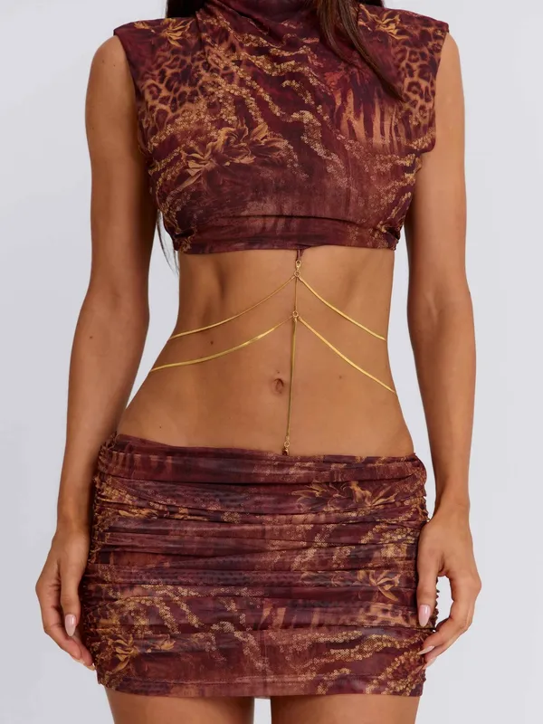 OUTCAST ZARIA MINI DRESS RAYELLA - Image 6