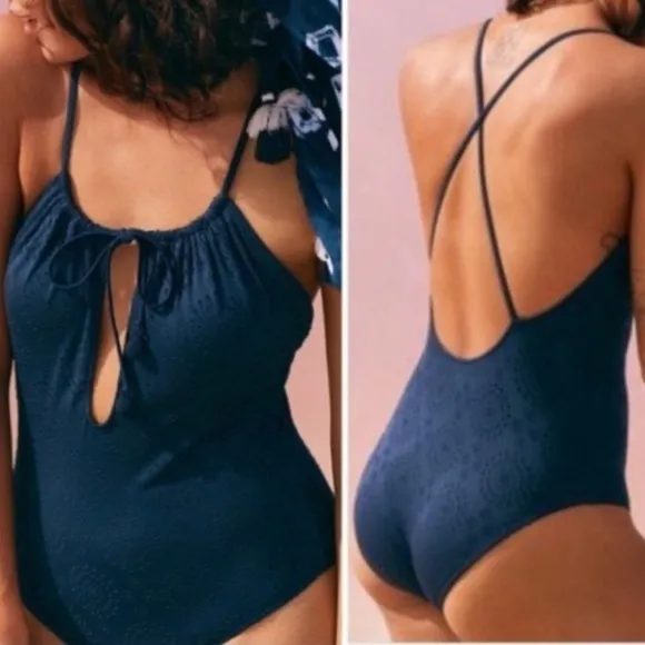 FINAL PRICE NEW Aerie Navy Blue Swimsuit - Image 2