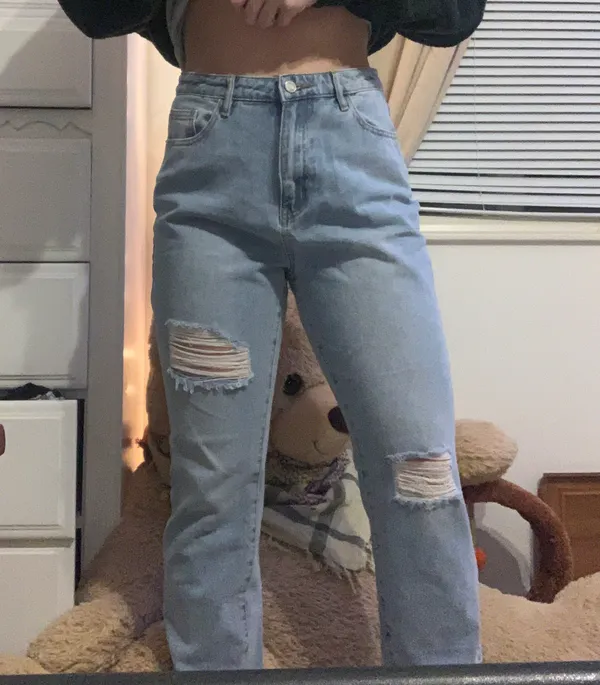 Missguided Straight Leg Jeans - Image 6