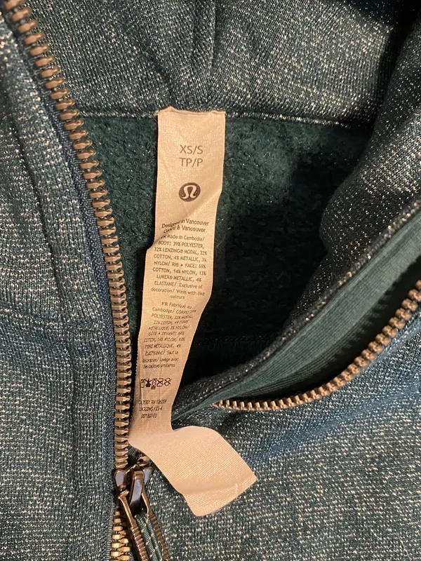 Lululemon Scuba Oversized Half-Zip Hoodie *Spark - Image 2