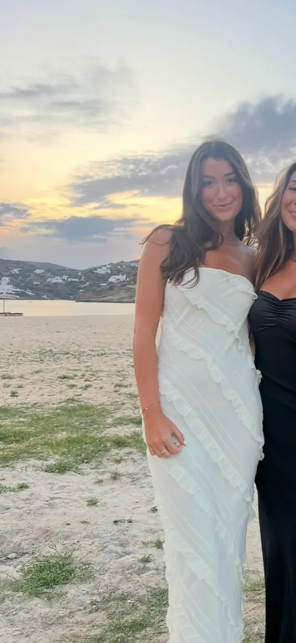 Princess Polly White Maxi Dress - Image 3