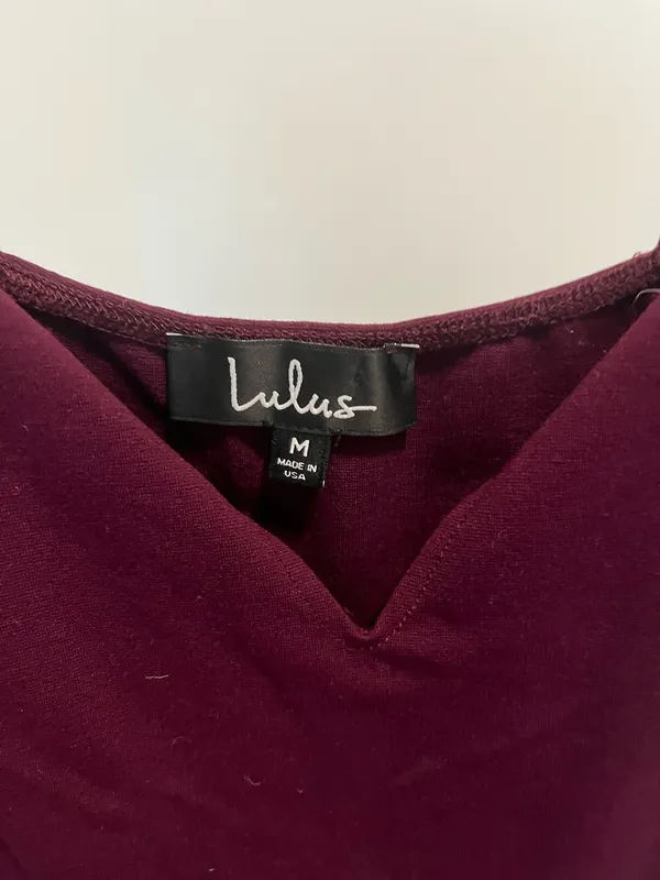 Lulus maroon body suit - Image 3
