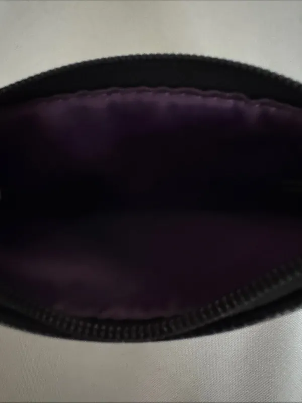 Coach Black and Tan Signature Pattern Wristlet - Image 3