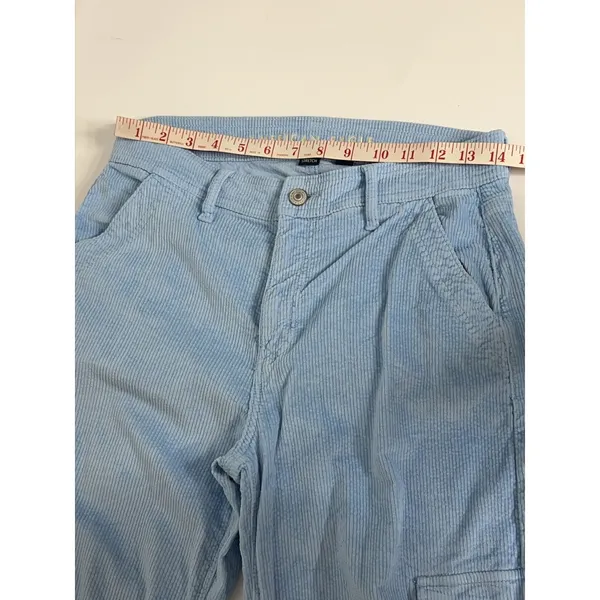 American Eagle Super High-Rise Baggy Wide Leg Corduroy Cargo Pants Size 4 - Image 7