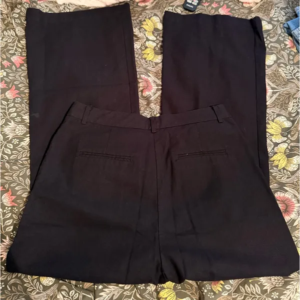 Crescent Black Lennon Wide Leg Dress Pants - Image 2