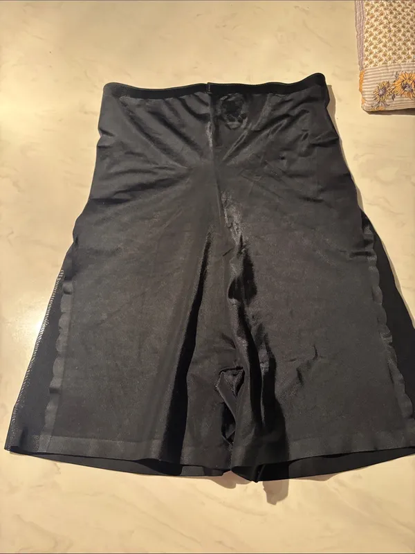 Spanx Black High-Waist Shapewear Shorts - Image 3