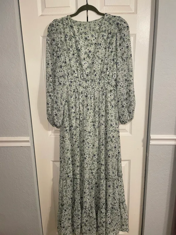 Altar'd State Floral Maxi Dress - Image 5