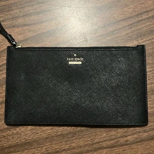 Kate Spade Black Wristlet Wallet - Image 3