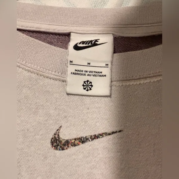 Nike Essentials Oversized Fleece Crew Sweater - Image 5