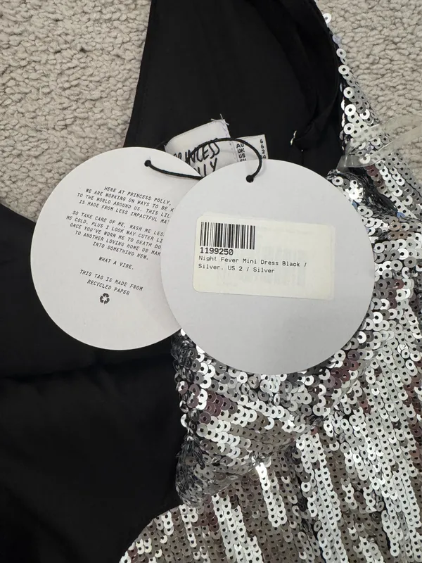 Sparkly Princess Polly Dress Mini - Image 3