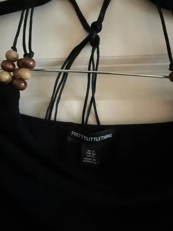 Pretty Little Thing Beaded Halter Top - Image 4