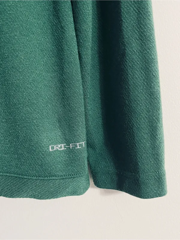 Nike Jordan Dri-fit Jumpman 1/4 Zip Long Sleeve Green Top DQ7917 Women’s Sz L - Image 7