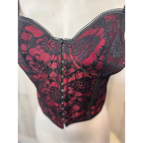 Red and black corset size large - Image 5