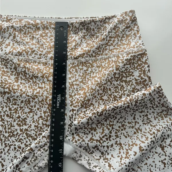 ZYIA White Stay Gold Hi Rise Leggings Sz‎ 8-10 - Image 7