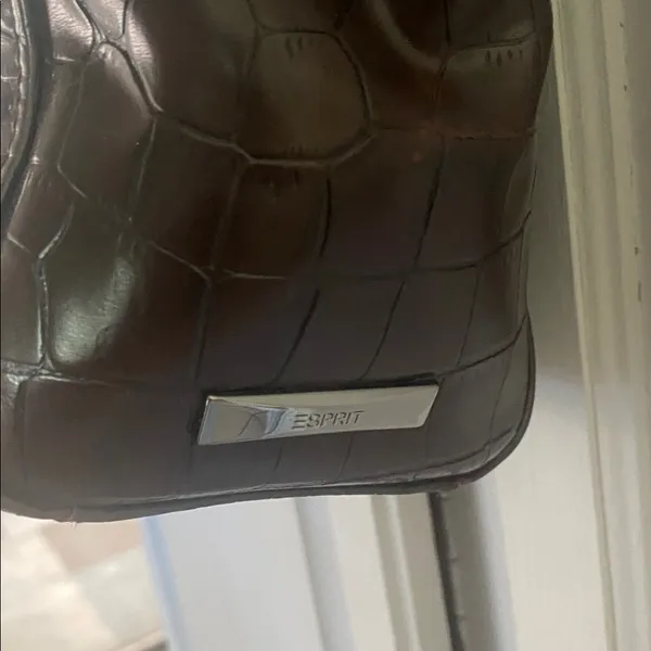 Esprit Vintage Dark Brown faux handbag - Image 4