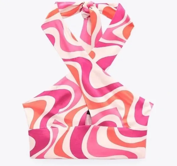 ZARA Brand New  crop halter top! - Image 2