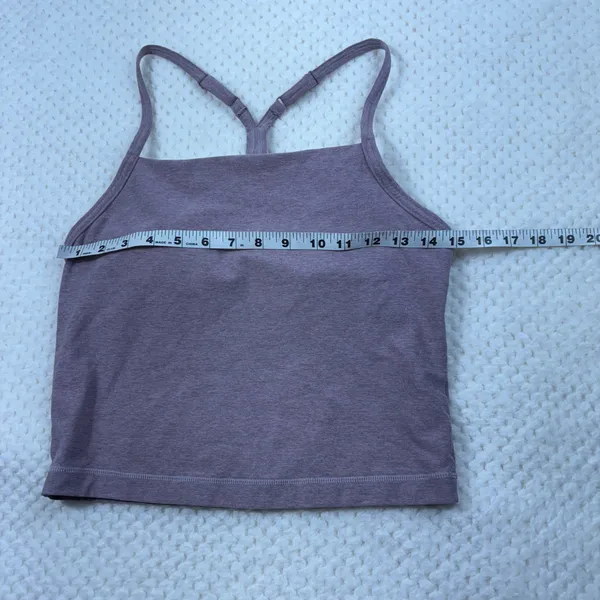 FLX Light Purple Racerback Athletic Built In Bra Brami Tank Top Active/Outdoor M - Image 4
