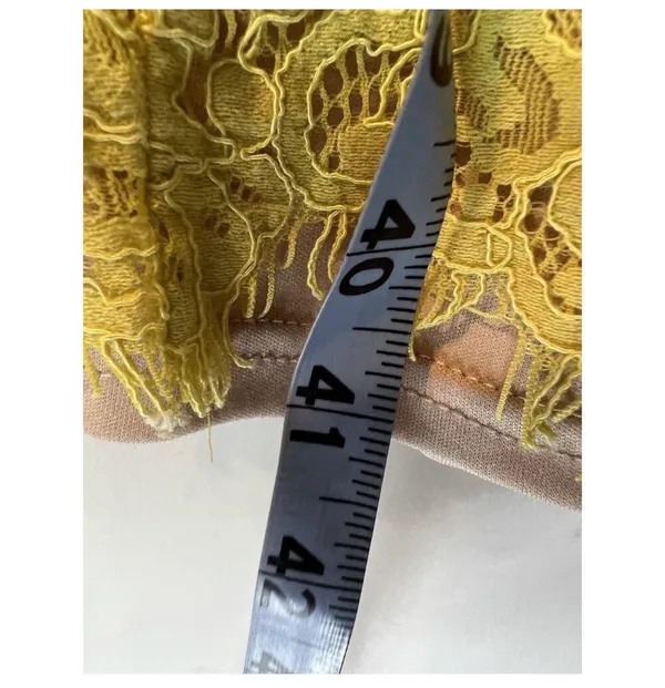 Yellow Lace Lulus Mini Dress - Image 10