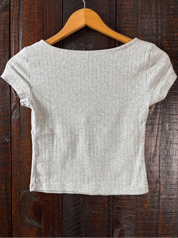 Aeropostale Soft Pointelle Knit Top - Image 6